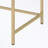 Makeup Desk With metal legs and two drawers-448302503