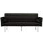 Canapé-lit simple en velours de 68,5 po Hollilouise-22290869