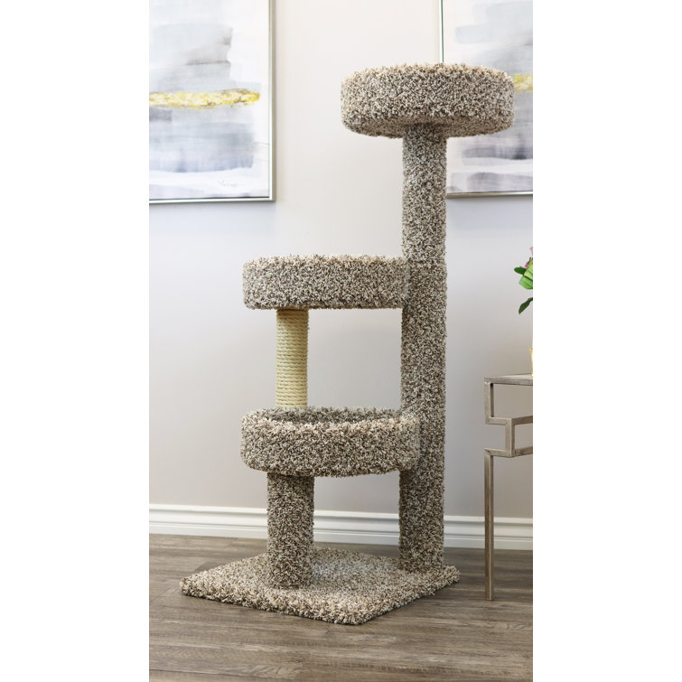 50" Carpeted Cat Tree