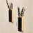 Artificial Eucalyptus With Led Lights Wall Decor Planters 2pcs