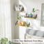 Tablette flottante en bois massif Mekela-318570636