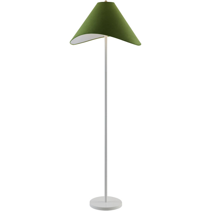 Lampe sur pied Alsop, Vert