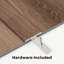 Moulure en T en PVC imperméable Hydrostop T 0,2 po x l 1,8 po x L 94 po-109427453