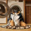  Tapis lavable pour chien de berger belge-810448048