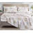 Rosy Floral Patchwork Printed Cotton Bed Sheet Set-103532270