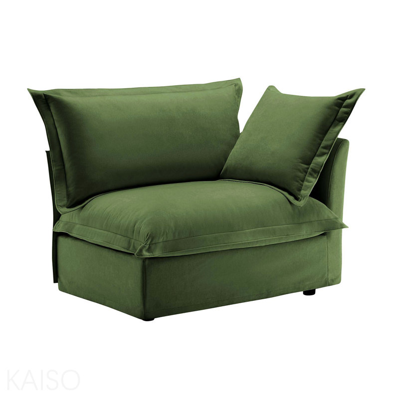 Canapé Rsf avec 1 coussin - Vert, Left Hand Facing, Vert