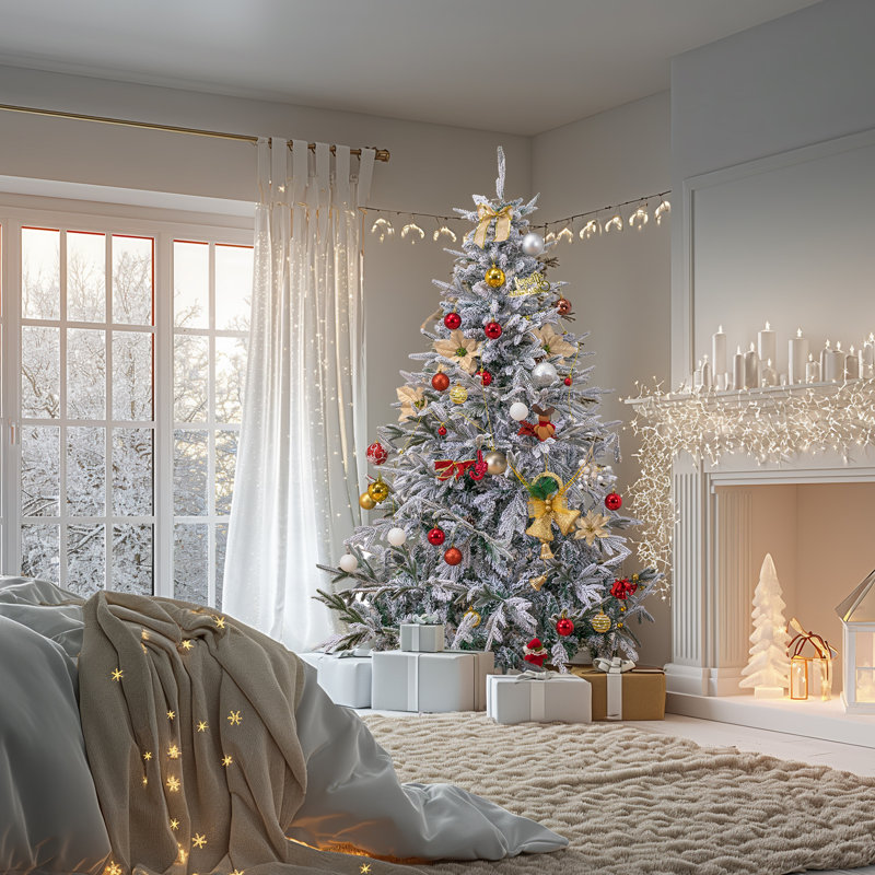 5.91' H Artificial Spruce Christmas Tree