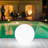 Pearl 10'' Battery Powered Integrated LED Color Changing Outdoor Floating Light