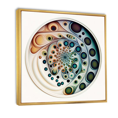 «Soft Coloured Cymatics Mandala I» sur toile