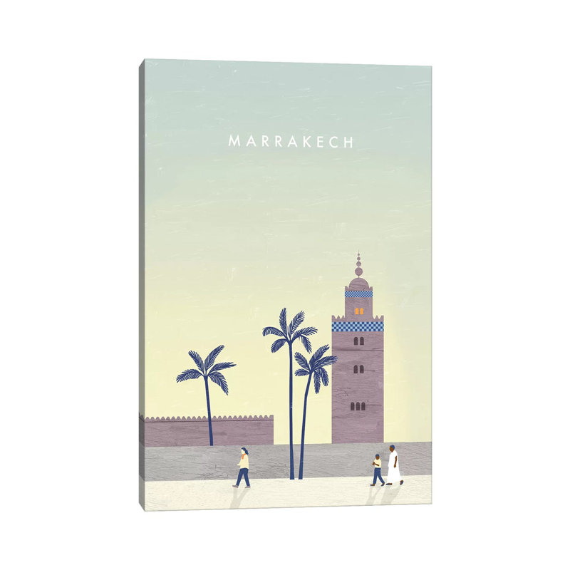 Marrakech by Katinka Reinke - Wrapped Canvas Print, 101.6 cm H x 66.04 cm W x 1.91 cm D