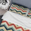Ensemble de housse de couette à chevrons multicolores Soft Color-1228551302