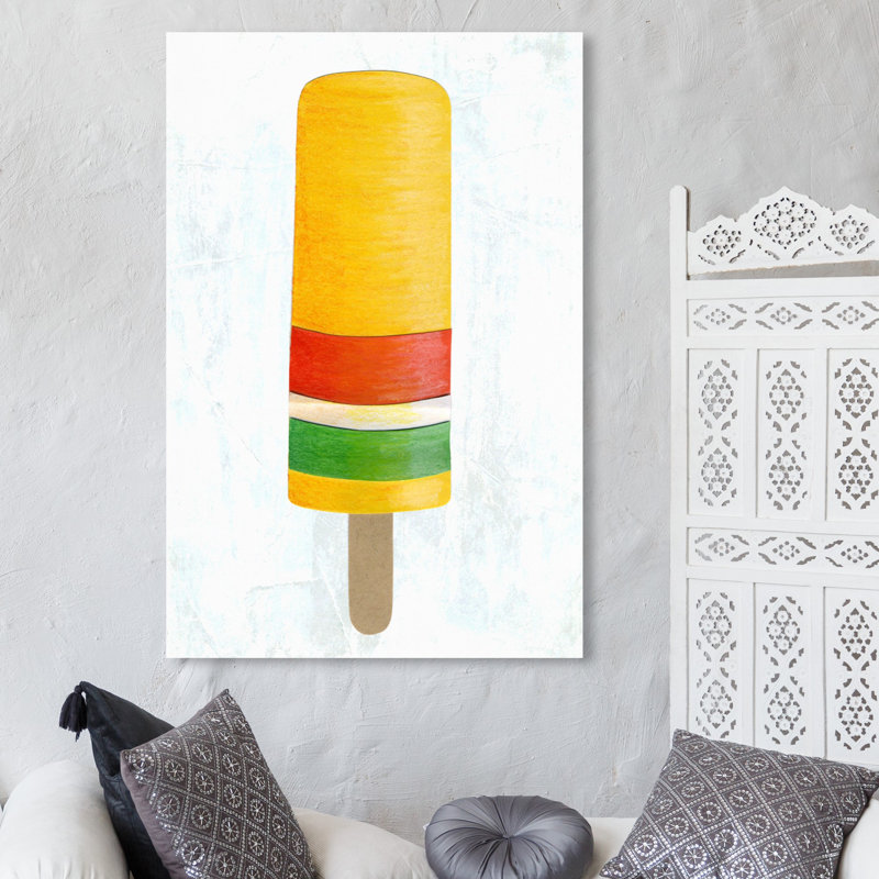 Art sur toile ice Faulkner, H 45 po x l 30 po x P 1,5 po