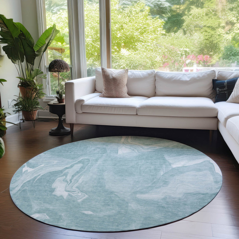 Tapis intérieur / extérieur Cecelio, Rond 8 pi