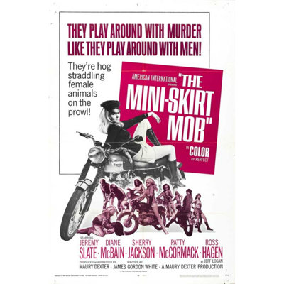 The Mini-Skirt Mob Movie Poster (11 X 17) - Item # MOVCB19911 -  Posterazzi