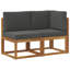 122cm Wide Patio Sectional