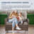 Valierius 7-Piece Patio Set With Glider Loveseat, Swivel Chairs & Fire Pit Table For Backyard, Garden-320943873