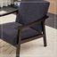 Chaise avec accoudoirs et dossier haut-812610360