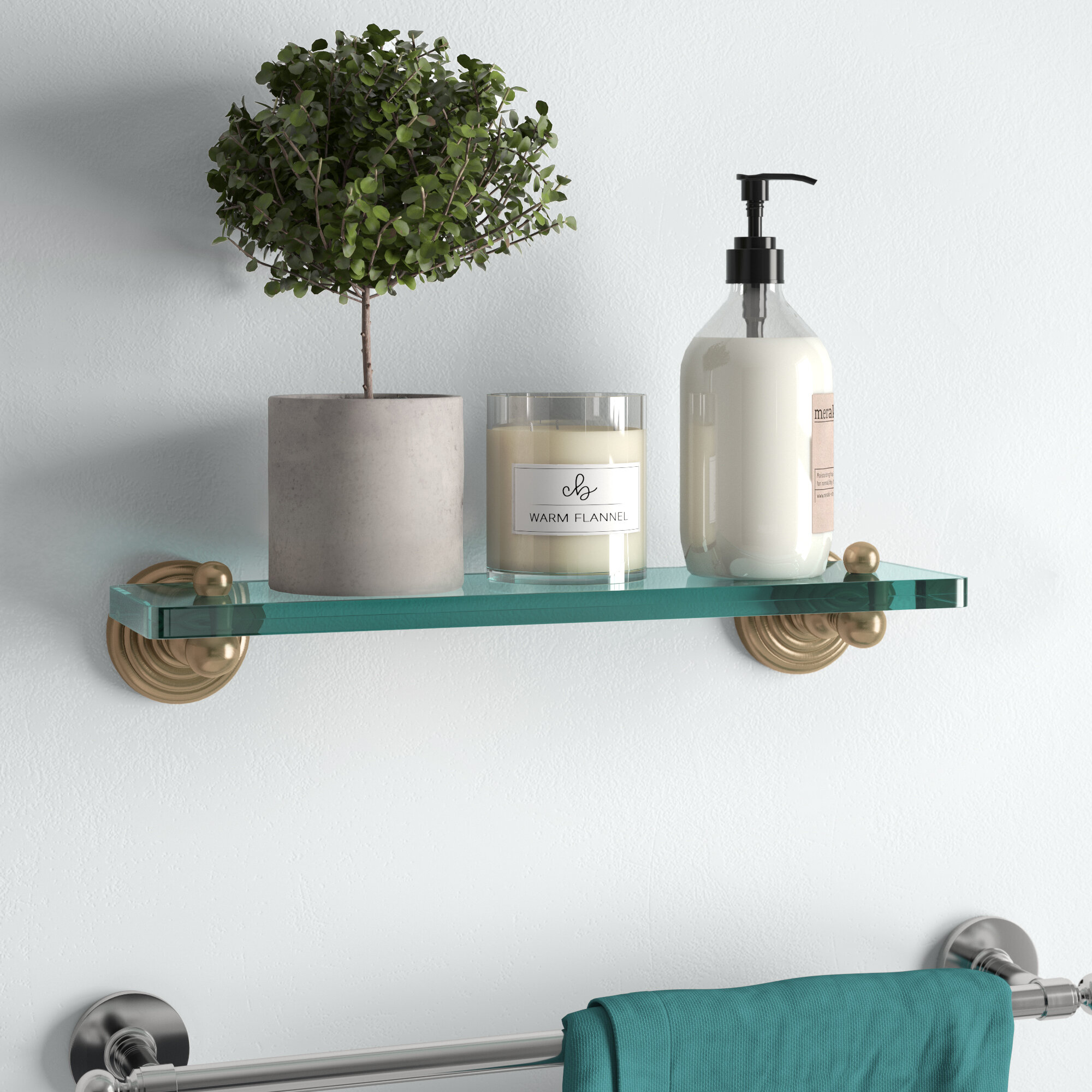 Crestone 2 Piece Bracket Shelf & Reviews