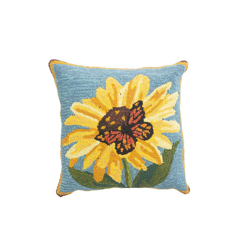 Microsuede Outdoor Throw Pillow