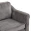 Canapé modulaire en velours avec repose-pieds 4 pièces Jessalee-1348669105