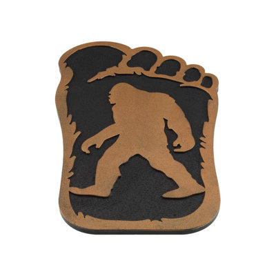 16 Inch Stepping Stone Rubber Garden Accents Standard - Sasquatch
