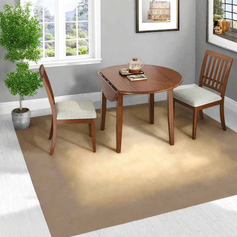 Ensemble de table et chaises modernes (comprend la table et les chaises), ensemble pliable en bois brun pour petite cuisine