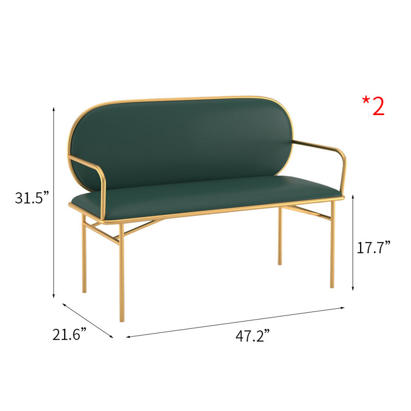 Banc de rangement léger et luxueux