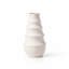 Vase en céramique blanc 28 po-1539869528