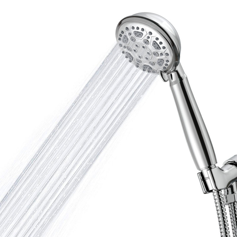 Pomme de douche à jet multifonction, Chrome poli