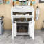 Ensemble de meuble-lavabo 24 po avec lavabo en céramique et 2 portes à fermeture en douceur-530514768