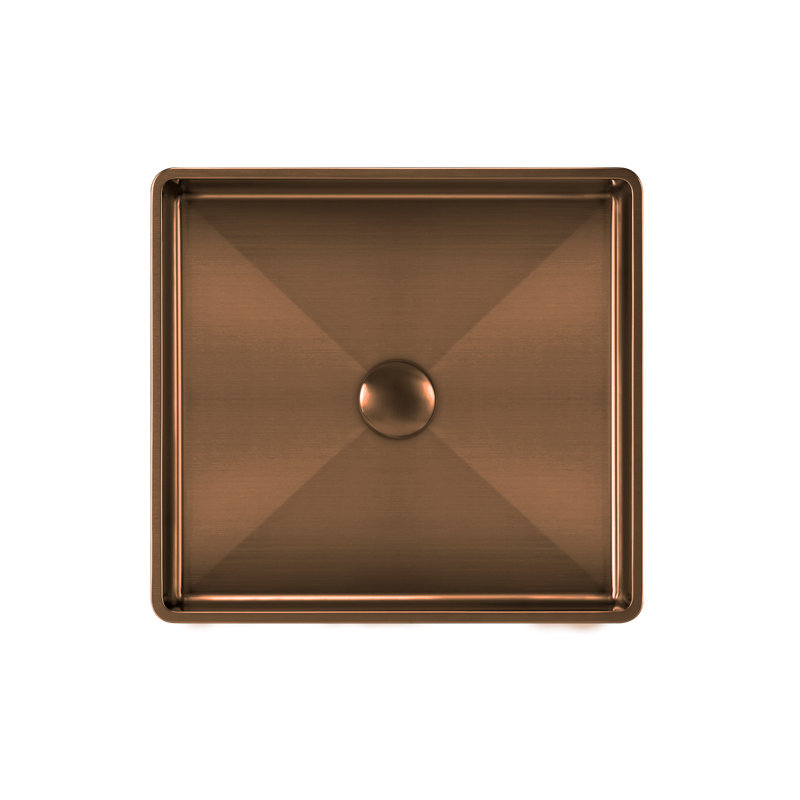 Noah Plus 15.75'' L Bathroom Sink, Copper