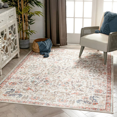Tapis ivoire Lotus