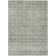 Machine Washable Indoor/Outdoor Xhevrie Green Rug