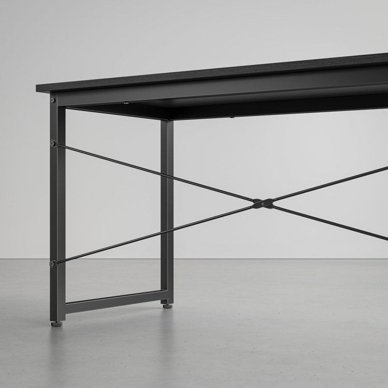 Bureau Sasha, Noir, H 28,74 po x l 47,24 po x P 18,9 po
