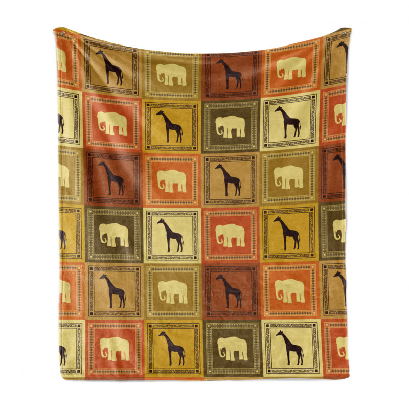 Hand Woven Throw Blanket, 70" W x 90" L