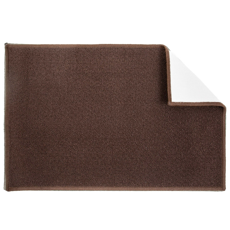 Tapis de cuisine The Sloppy Chef, Brun, Rectangle 1 pi 8 po x 2 pi 6 po