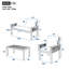 Wicker 4 - Person Garden Lounge Set-1689412344