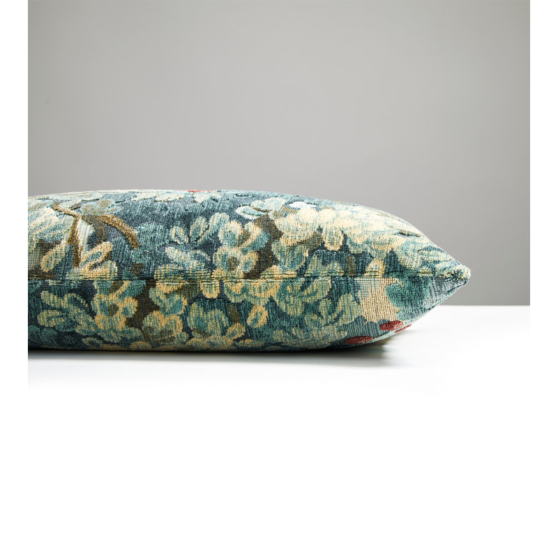 Marly Lumbar Indoor/Outdoor Pillow Cover & Insert, Blue