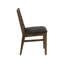 Chaise rembourrée en bois