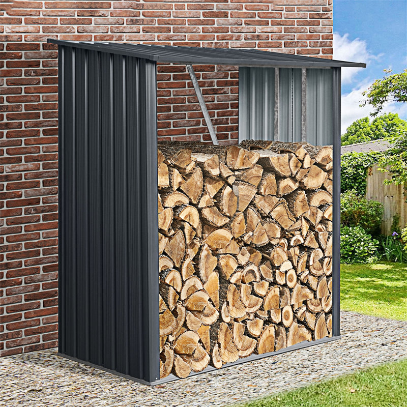 Remise de rangement extérieure 3 pi x 5 pi, H 35,26 po x l 64,26 po x P 60,67 po