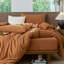 Ensemble de housse de couette à rayures 100% coton lavé MooMee-105229476-111720999