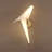 Spritz Solid Brass LED Armed Sconce-1912751430