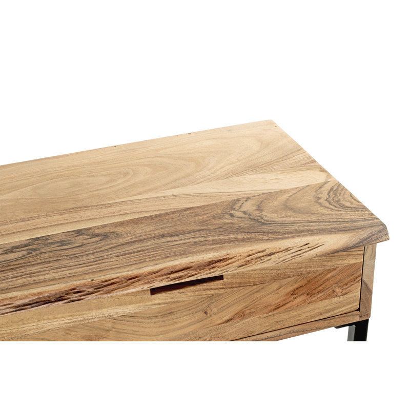 Console black-acacia 100x75x35 cm