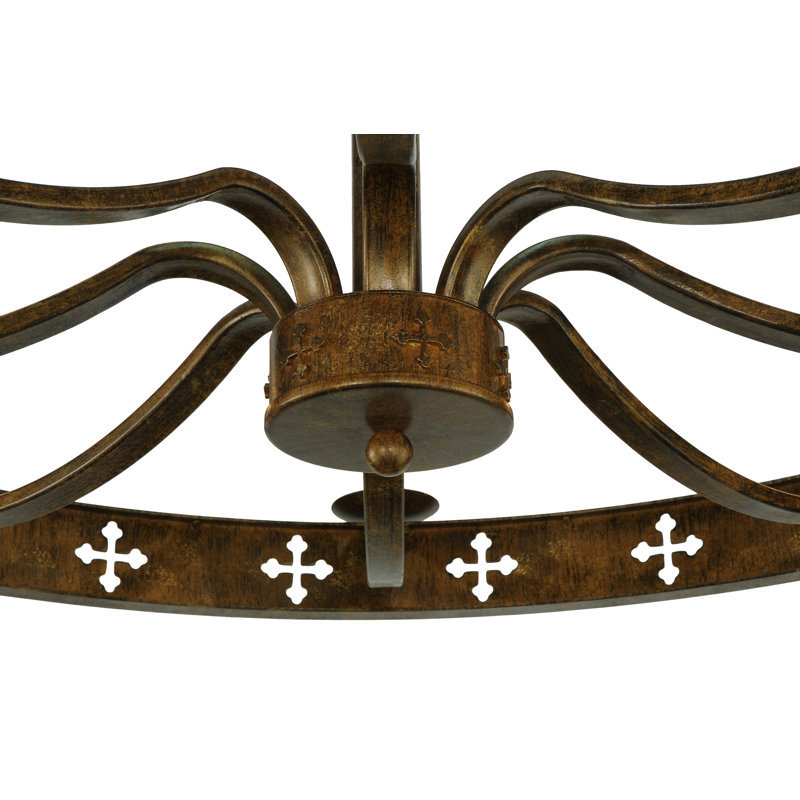 Byzantine 8 - Light Flush Mount