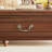 Solid wood storage coffee table