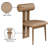 Dario Upholstered Back Side Chair Dining Chair-89184568-89184578