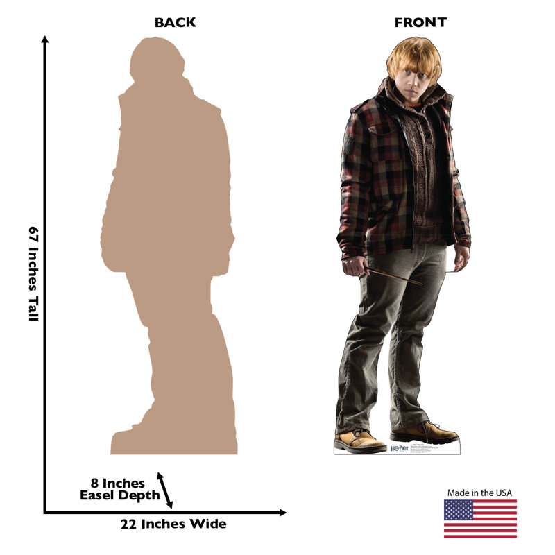 Ron Weasley Life-Size Cardboard Stand-Up with Easel Back