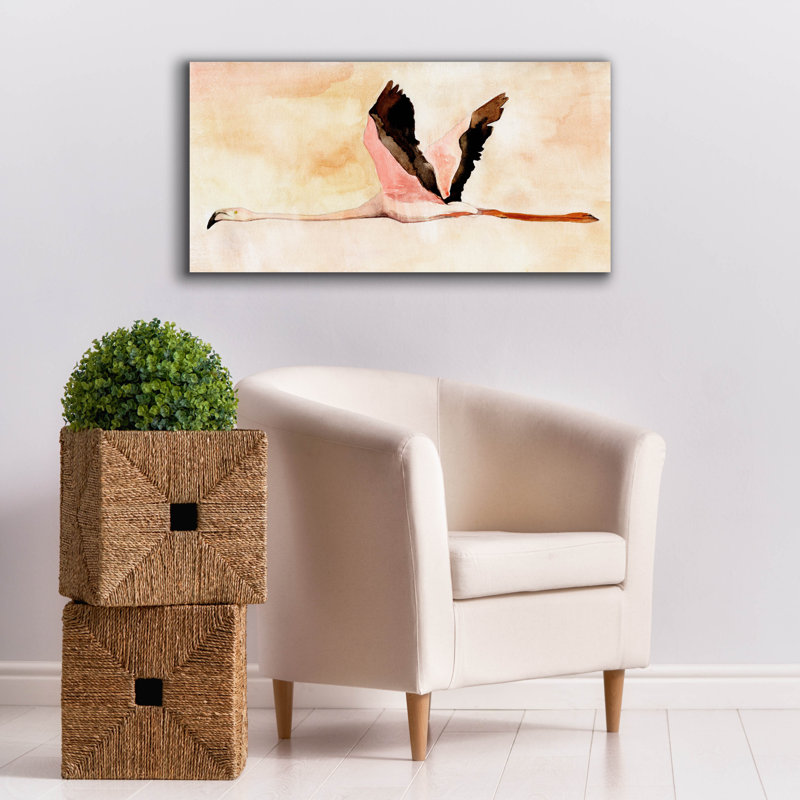 Toile épique Graffiti «Touching Down 1» par Annie Warren, 40 po x 20 po, H 20 po x l 40 po