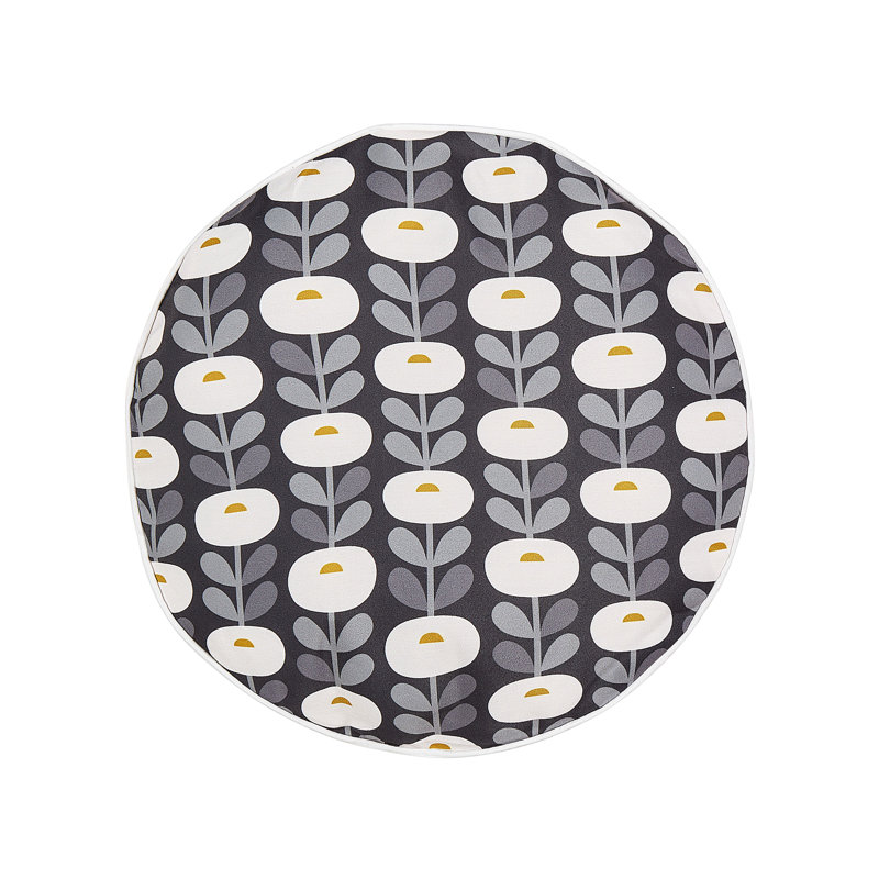 VALSORDA Indoor / Outdoor Floral Circular Throw Cushion With Filling