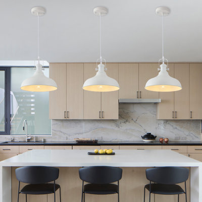 3 - Light Modern Farmhouse Pendant Lights 11.41" Kitchen Pendant Lighting 